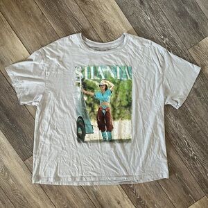 Shania Twain Vintage Graphic Short Sleeve T-Shirt
